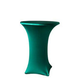Spandex Kelly Green Pod Table Cover