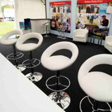 Aurora Bar Stool White