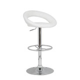 Aurora Bar Stool White