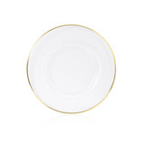 Charger Plate Gold Rim  12in (Pack Size 1)