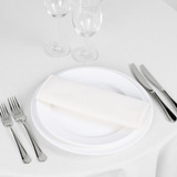 Linen Napkin White 20in x 20in