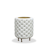 Tufted Pod Table Cream Tufted Pod Table Cream
