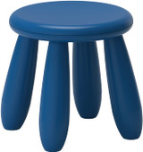 Children's Stool Dark Blue