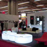 Half Moon Bench Illuminated Half Moon Bench Illuminated