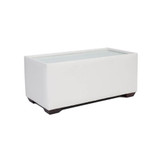 Sorrento Coffee Table White Leather