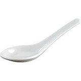 White Canape Spoon