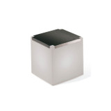 Cube Illuminated with Silver Top 17in