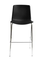 Milan High Back Bar Stool - Black Milan High Back Bar Stool - Black