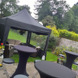 Gazebo Black 10ft x 10ft