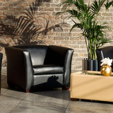 Sorrento Armchair Black