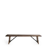 Rustic  Wooden Bench with Foldable legs