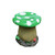 Toadstool Green and White Toadstool Green and White
