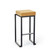 Cube Black Bar Stool Cube Black Bar Stool