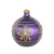 Purple Christmas Bauble - Medium Purple Christmas Bauble - Medium