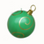 Green and Gold Christmas Bauble - Large Green and Gold Christmas Bauble - Large