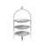 3 Tier Afternoon Tea Stand - Silver (For 13cm Plates) 3 Tier Afternoon Tea Stand - Silver (For 13cm Plates)