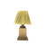 Luxury Cordless Fabric Table Lamp – Green