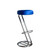Zeus Bar Stool with Royal Blue Pad Cover Zeus Bar Stool with Royal Blue Pad Cover