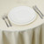 Linen Tablecloth Butter Ivory Round 156in Linen Tablecloth Butter Ivory Round 156in