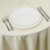 Linen Tablecloth Butter Ivory 90in x 90in Linen Tablecloth Butter Ivory 90in x 90in