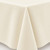Linen Tablecloth Butter Ivory 90in x 90in Linen Tablecloth Butter Ivory 90in x 90in