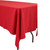 Linen Tablecloth Red 54in x 120in Linen Tablecloth Red 54in x 120in