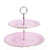 Afternoon Tea Stand Pink (2 Tier) (Pack Size 1) Afternoon Tea Stand Pink (2 Tier) (Pack Size 1)