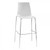 Milan High Back Bar Stool - White Milan High Back Bar Stool - White