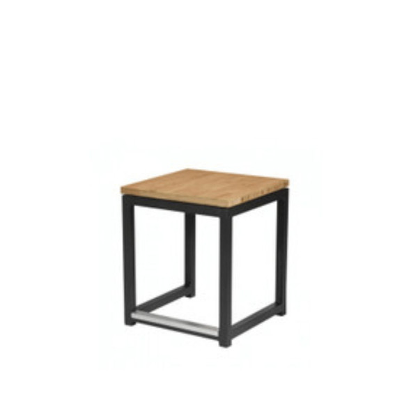 Cube Black Bar Stool (Small)
