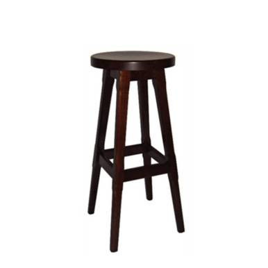 Traditional Wooden Bar Stool