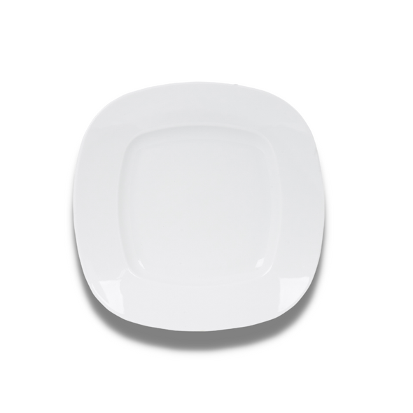 White Square Dinner Plate Deep 11in (Pack Size 10)