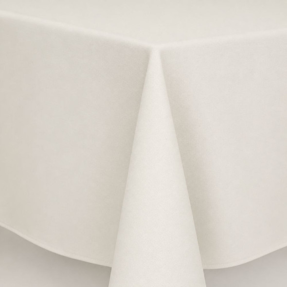 Linen Tablecloth Ivory 70in x 108in