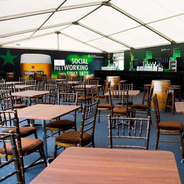 Walnut Square Dining Table