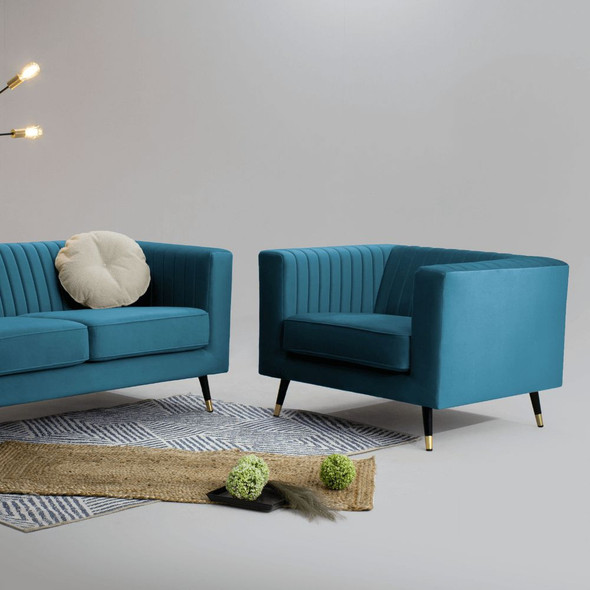 Capri Armchair Dark Blue