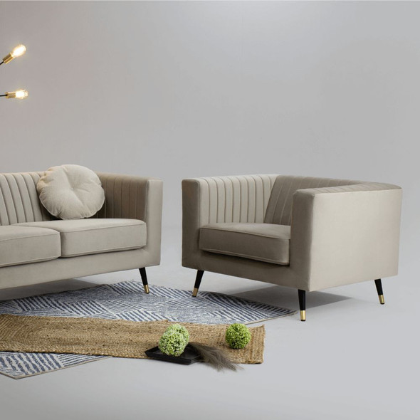 Capri Armchair Mink Capri Armchair Mink