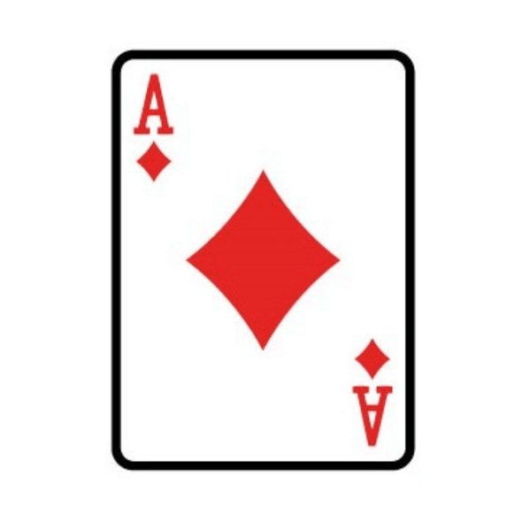 Giant Playing Card - Ace of Diamonds