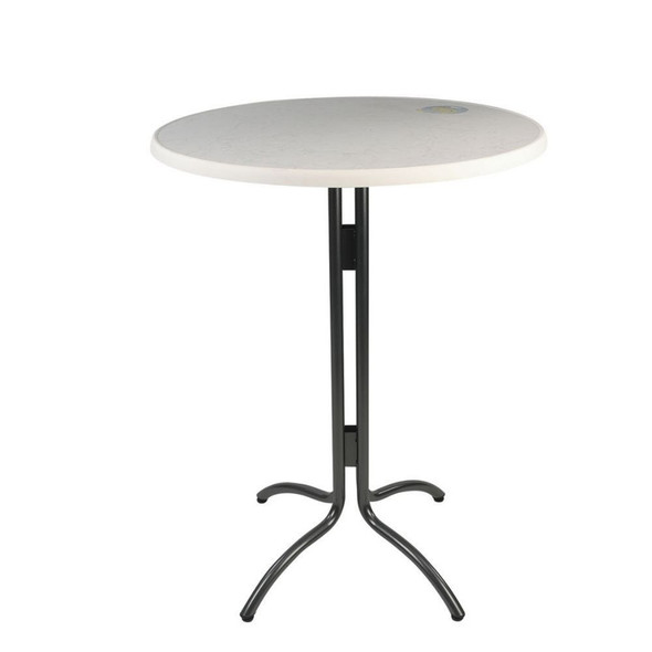 High Bar Table with Round Top