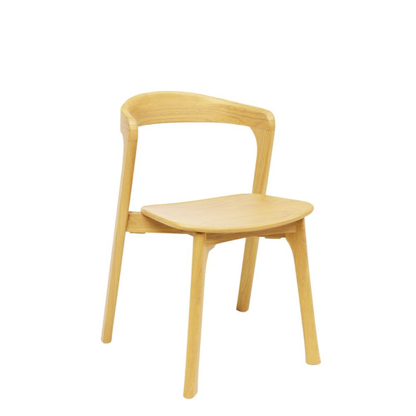 Nina Oak Dining Chair for Hire