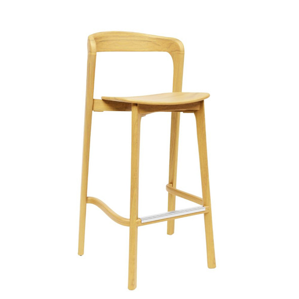 Nina Oak Bar Stool