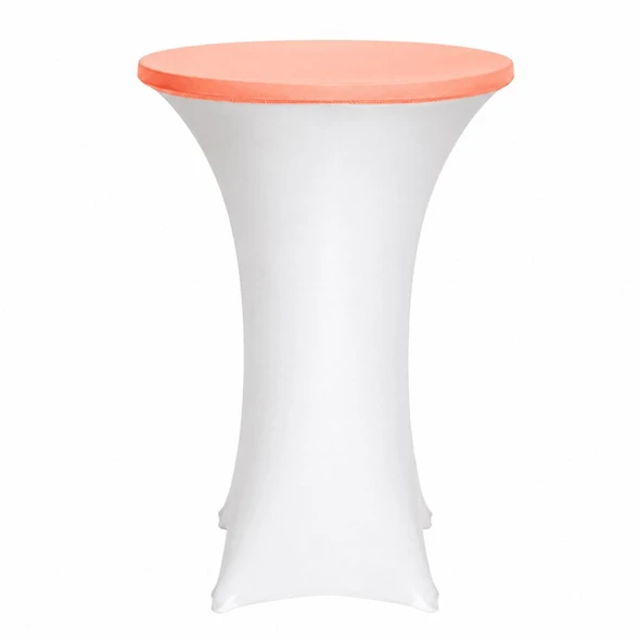 Spandex Pod Table Topper Orange