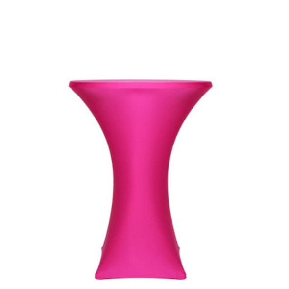 Spandex Pink Pod Table Cover