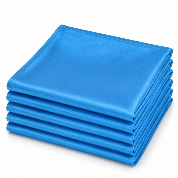 Silk Taffeta Napkin Turquoise 20in x 20in