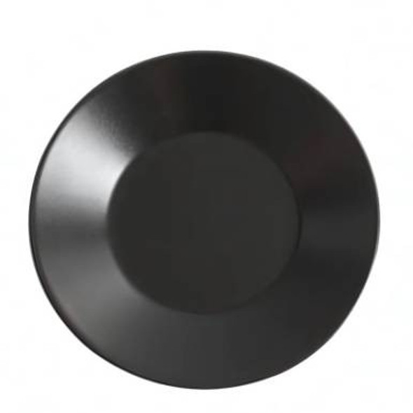 Black Round Plate 28cm (Pack Size 10)