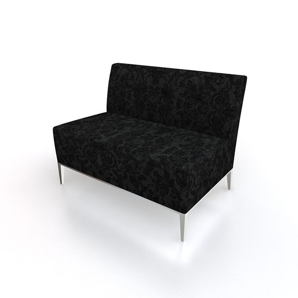 Essex 2 Seater Sofa - Black