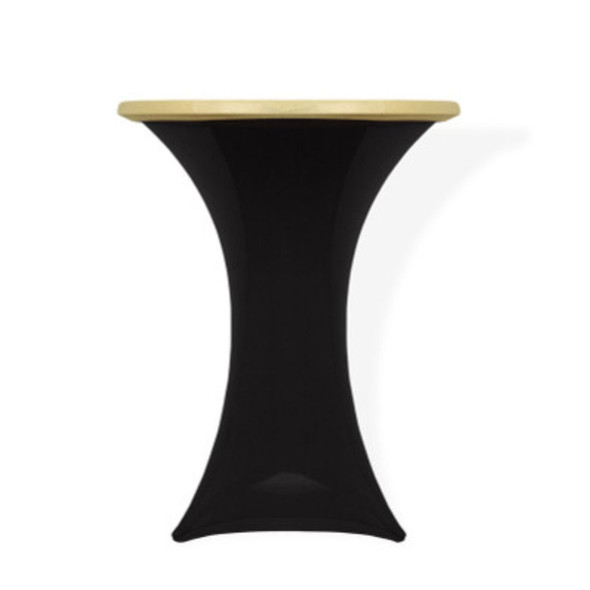 Spandex Pod Table Topper Gold Sparkle