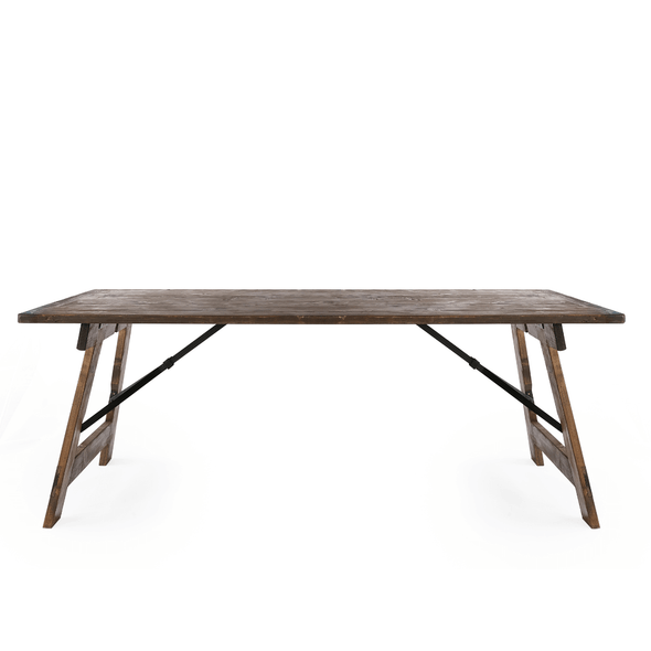 Rustic Oak Table (6.6ft)