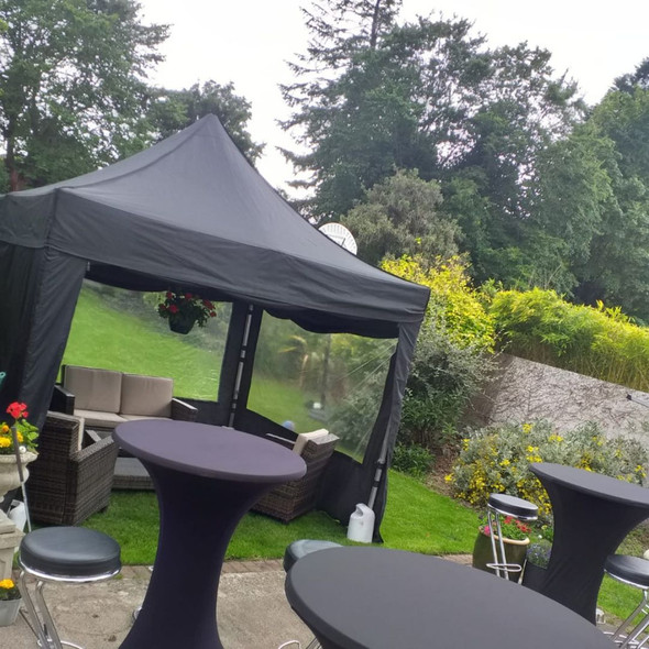 Gazebo Black 10ft x 10ft