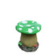 Toadstool Green and White