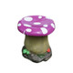 Toadstool Purple and White
