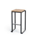 Cube Black Bar Stool Cube Black Bar Stool